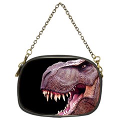 Dinosaurs T-rex Chain Purses (two Sides)  by Valentinaart