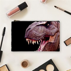 Dinosaurs T-rex Cosmetic Bag (medium)  by Valentinaart