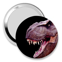 Dinosaurs T-rex 3  Handbag Mirrors by Valentinaart