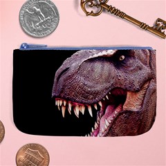 Dinosaurs T-rex Large Coin Purse by Valentinaart