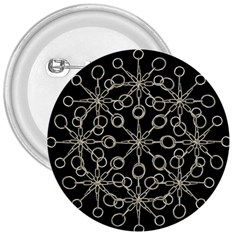 Ornate Chained Atrwork 3  Buttons by dflcprints