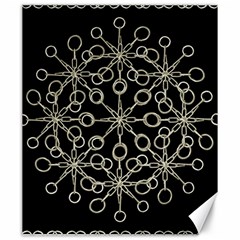 Ornate Chained Atrwork Canvas 20  X 24   by dflcprints