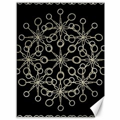 Ornate Chained Atrwork Canvas 36  X 48   by dflcprints