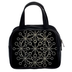 Ornate Chained Atrwork Classic Handbags (2 Sides) by dflcprints