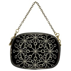 Ornate Chained Atrwork Chain Purses (one Side)  by dflcprints