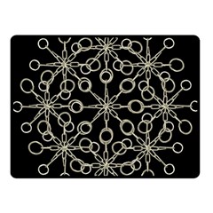 Ornate Chained Atrwork Fleece Blanket (small) by dflcprints