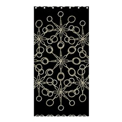 Ornate Chained Atrwork Shower Curtain 36  X 72  (stall)  by dflcprints