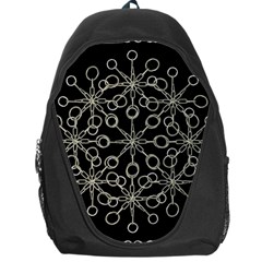 Ornate Chained Atrwork Backpack Bag