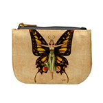 Butterfly Flapper Coin Change Purse Front