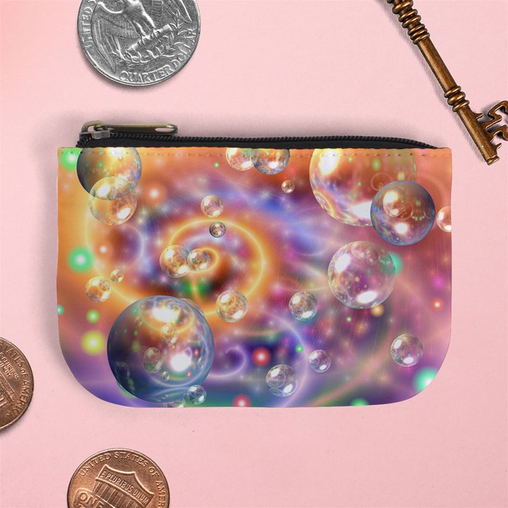 Bubble Spiral Change Purse