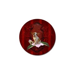 Sweet Little Chihuahua Golf Ball Marker by FantasyWorld7