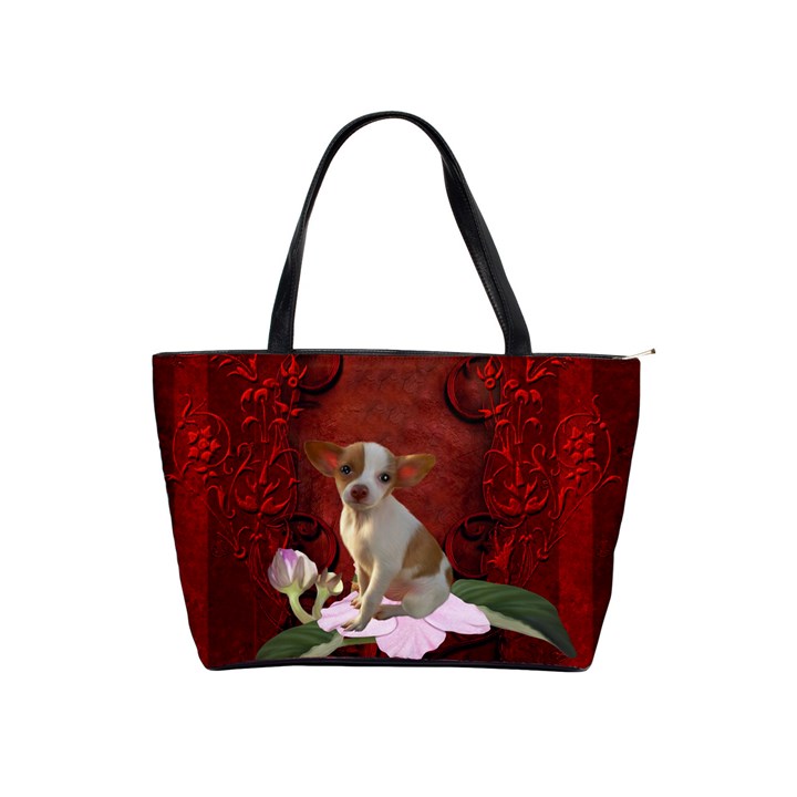 Sweet Little Chihuahua Shoulder Handbags