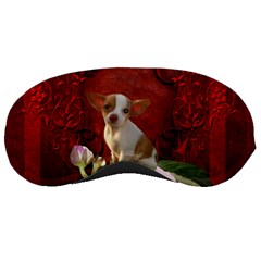 Sweet Little Chihuahua Sleeping Masks by FantasyWorld7