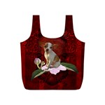 Sweet Little Chihuahua Full Print Recycle Bags (S)  Back