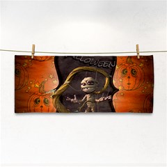 Halloween, Funny Mummy With Pumpkins Cosmetic Storage Cases by FantasyWorld7