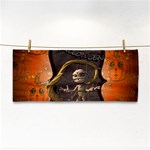 Halloween, Funny Mummy With Pumpkins Cosmetic Storage Cases Front