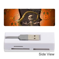 Halloween, Funny Mummy With Pumpkins Memory Card Reader (stick)  by FantasyWorld7