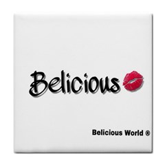 Belicious Logo Tile Coasters by beliciousworld