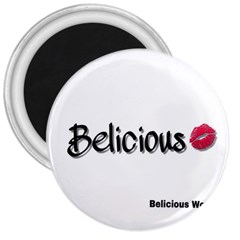 Belicious Logo 3  Magnets by beliciousworld