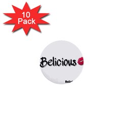 Belicious Logo 1  Mini Buttons (10 Pack) 