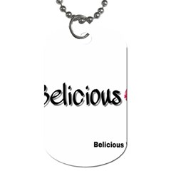 Belicious Logo Dog Tag (one Side)