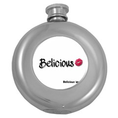 Belicious Logo Round Hip Flask (5 Oz) by beliciousworld