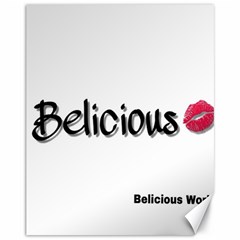 Belicious Logo Canvas 11  X 14  