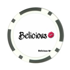 Belicious Logo Poker Chip Card Guard by beliciousworld