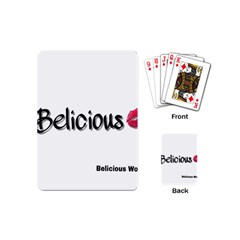 Belicious Logo Playing Cards (mini) 