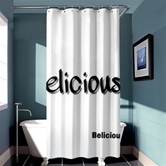 Belicious Logo Shower Curtain 36  X 72  (stall) 