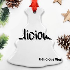 Belicious Logo Ornament (christmas Tree) 