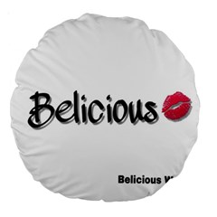 Belicious Logo Large 18  Premium Round Cushions by beliciousworld