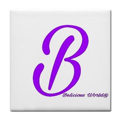 Belicious World  b  Purple Tile Coasters by beliciousworld