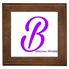 Belicious World  b  Purple Framed Tiles by beliciousworld