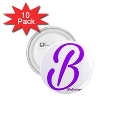 Belicious World  b  Purple 1 75  Buttons (10 Pack)