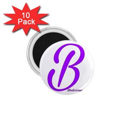 Belicious World  b  Purple 1 75  Magnets (10 Pack) 