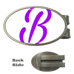 Belicious World  b  Purple Money Clips (oval)  by beliciousworld