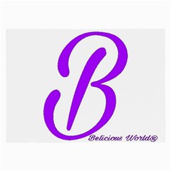 Belicious World  b  Purple Large Glasses Cloth by beliciousworld