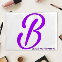 Belicious World  b  Purple Cosmetic Bag (xl) by beliciousworld