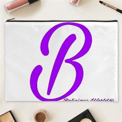 Belicious World  b  Purple Cosmetic Bag (xxxl)  by beliciousworld