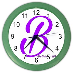 Belicious World  b  Blue Color Wall Clocks by beliciousworld