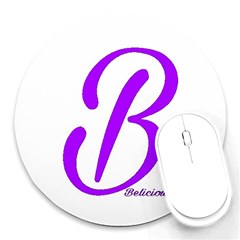 Belicious World  b  Coral Round Mousepads by beliciousworld