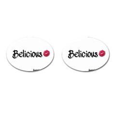 Belicious World Logo Cufflinks (oval)