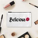 Belicious World Logo Cosmetic Bag (Small)  Front