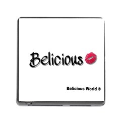 Belicious World Logo Memory Card Reader (Square)