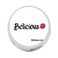 Belicious World Logo 4-Port USB Hub (Two Sides) 