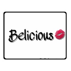 Belicious World Logo Fleece Blanket (small)