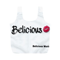 Belicious World Logo Full Print Recycle Bags (m)  by beliciousworld