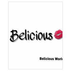 Belicious World Logo Drawstring Bag (small) by beliciousworld