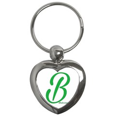 Belicious World  b  In Green Key Chains (heart)  by beliciousworld